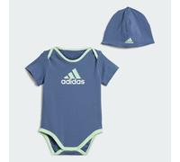 Ensemble à offrir body et bonnet Essentials Big Logo Enfants Preloved Ink / Green Spark 18-24M