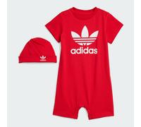 Ensemble à offrir grenouillère et bonnet Better Scarlet 3-6M