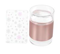 Ensemble à Ongles Peinture En D'agitateur D'outil Pour Cils Fleuri De Cils Trousse Décorative Filet à Cheveux Modèle De Gelée Plastique Rose Gold Didiseaon