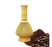 Ensemble à whisky - Thé de cérémonie - Whisk traditionnel - Mélangeur fait à la main - Outil de mélange avec support pour les amateurs de thé, cafés dans les cafés