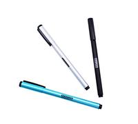 Ensemble Abcsea 3 Pièces Héros 1303 - Stylo Plume Extra Fine, Noir, Argent et Bleu