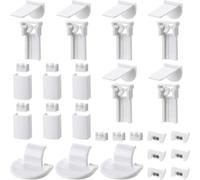 Ensemble Accessoires Stores Enrouleurs 36pcs Ensemble Accessoires | 36 , perçage, pour cadres pour bois/plastique, joint caoutchouc, installation rapide