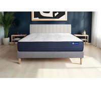 Ensemble Actilatex life 180x220cm + sommier KIT Gris - 22cm - Latex et mmoire de forme - Tonique - Sommier kit Gris
