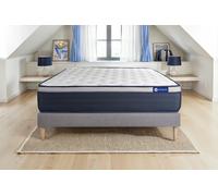 Ensemble Actilatex max 120x210cm + sommier KIT Gris - 26cm - Latex et mmoire de forme - Tonique - Sommier kit Gris