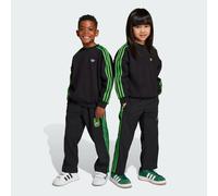 ADIDAS ORIGINALS Survêtement 'Minecraft Crew Set' kiwi / rouge / noir / blanc, Taille 104