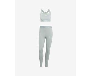 Ensemble adidas TECHFIT bleu clair femme - L