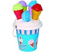 Ensemble Adriatique Seau De Plage Crème Glacée Avec Arrosoir