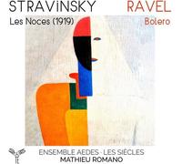 Ensemble Aedes & Mat - Stravinsky: Les Noces (1919): Ravel: Bolero [New CD]
