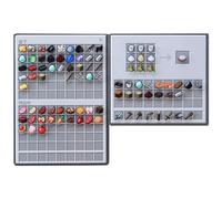 Ensemble aimant Magnet N Craft Fridge - Aimants inspirés de Pixel Art, accessoires synthétiques de bricolage amusants, mini autocollants de réfrigérateur, cadeau créatif pour les joueurs (A3)