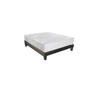 Ensemble AINAY 180x200 cm - Matelas Mémoire de forme + Sommier Bois