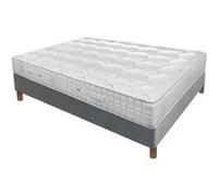Ensemble Alitea Hotel PALACE + Sommier Tradition Graphic 20cm + Pieds 140x190 Ressorts G