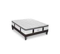 Ensemble Altesse 200x200 cm + sommier en kit - Mousse HD mémoire - Ep. 26 cm
