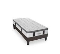 Ensemble Altesse 90x200 cm + sommier en kit - Mousse HD mémoire - Ep. 26 cm