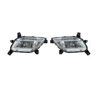 Ensemble Antibrouillard Avant Accessoires Remplacement D'assemblage Brouillard Jour Feux Circulation Diurnes Pare-chocs Avant Voiture Compatible Avec Kia Pour NIRO 2017 2018 2019