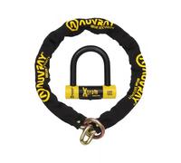 Ensemble antivol chaîne lasso Auvray Xtrem Medium Noir