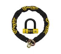 Ensemble antivol chaîne lasso Auvray Xtrem Noir 13,5 mm x 16 mm