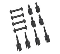 Ensemble arbre d'entraînement et coupelle de joint | Pièces de rechange améliorées, for voitures RC Tamiya TT01 TT02(BONES+CUPS+DIFF CUPS)