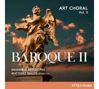 Ensemble Artchoral Art Choral: Baroque II - Volume 3 (CD) Album