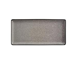 Ensemble Assiette rectangulaire Mineral, (lot de 4), gris, taille: 335 (L) x 160 (P) mm / 13 x 6 pouces, certifié BS4034, DF175