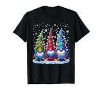 Ensemble Assorti Des Trois Gnomes Famille Bambin Joyeux Noël T-Shirt