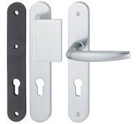 Ensemble Atlanta sur plaque clé i aileron HOPPE - tirage argent F1 - 504/3000/1530 - ser.38/47mm Argent G