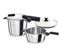 Ensemble autocuiseur Fissler 4 pièces Vitaquick 6 + 3 5 L Made in Germany top...
