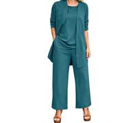 Ensemble avec Pantalon Beige Costume Combinaison Confortable Cigarette Élégant Pull Souple Monogramme Ancien Longue Bandes Ceinture Camps Imprimé Tricolore Ecossais Deux Mocassin Affaire