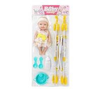 Ensemble avec Poussette,avec Poussette - de jeu pour s avec accessoires d'alimentation - réaliste de 10 pouces avec accessoires de poussette pour, jouet de maison de jeu pour garçons et fil