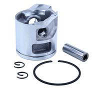 Ensemble axe de Piston/Segment 43 mm/46 mm Compatible avec Les tronçonneuses Jardin 545, 545XP, 550, 550XP, 555, 560, 562, CS2252 et CS2260. Pièce détachée(HUS545 43mm)