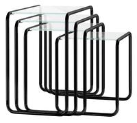 Ensemble B 9 Outdoor Tables d'appoint toutes saisons Thonet - THONET B9 ALL SCHW KLAR