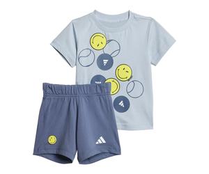 Ensemble bÃ©bÃ© adidas X Smileyworld Summerset Bleu 0/3 mois