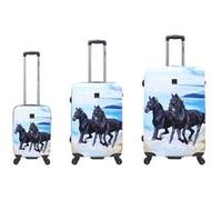 Saxoline Black Horse Set de Valise Imprimé