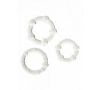 Ensemble bague phallique retardatrice masculine kit cock penis ring...