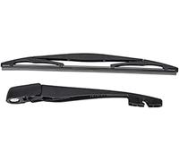 Ensemble balai et bras d'essuie-glace arrière, pour Nissan Pathfinder R51 2005-2012, Essuie-glace arrière - Caoutchouc ABS