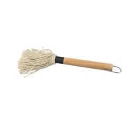 Ensemble balai et brosse à badigeonner pour barbecue avec 6 têtes de rechange en coton