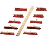 SOREX Set de balais Outdoor 8 Elaston 2 Elaston/Arenga ac 10 manches L.1400 mm L.400/5 Quantité:1