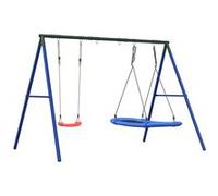 Ensemble balançoire d'extérieur avec balançoire nid - Jeu d'extérieur pour enfants