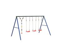 Vidaxl Ensemble Balançoire D'extérieur Balançoires Et Corde À Disque