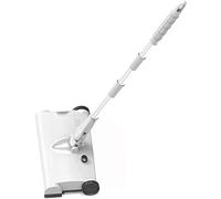 Ensemble balayette et pelle, Ensemble de balai-brosse à main combiné, pelle ménagère, essuyage du sol, balayage d'un seul balai(White)