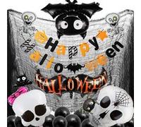 Ensemble Balloo Citrouille Pour la fête d'Halloween-coloré multicolore G