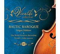 Ensemble Baltic Baroque – Maltizov Grigo – Vivaldi : Sonates pour violon 33–37 – CD