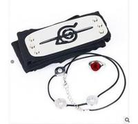 Ensemble Bandeau + Bague + Bracelet Naruto Akatsuki FONGWAN Accessoires de décoration cosplay Multicolore