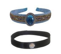 Ensemble bandeau princesse et collier ras du cou, 4 13, I