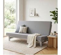 Ensemble banquette clic-clac avec matelas 130x190 cm Terre de Nuit L’Astucieux