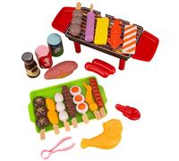 Ensemble Barbecue Jouet Enfant | Jeu De Barbecue Ensemble De Jouet | BBQ Barbecues Pretend Play Grill Toy Set | Jeu d'Imitation Jouets Cuisinière pour Barbecues