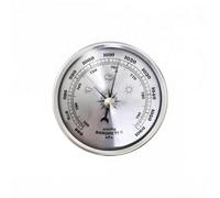 Ensemble baromètre/thermomètre/hygromètre analogique rétro avec cadre en métal de 90 mm de diamètre pour manomètres de pression et de température