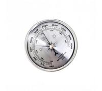 Ensemble baromètre/thermomètre/hygromètre analogique rétro avec cadre en métal de 90 mm de diamètre pour la pression, la température et les thermomètres simples