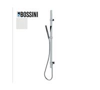 Ensemble barre de douche plate et douchette blanc mat Apice - Bossini D48088045