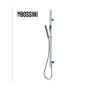 Ensemble barre de douche plate et douchette chromé Apice - Bossini D48088030