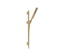 Ensemble barre de douche Unica S Puro + Flexible + Pommeau de douche Pulsify E Bronze Brossé